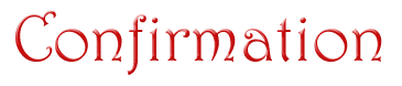 confirmation