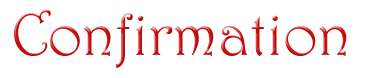 confirmation