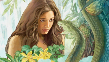 Eve and the snake